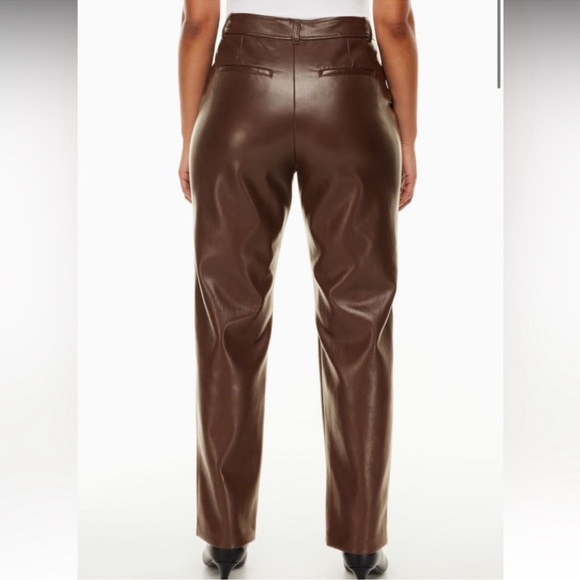 SOLD OUT babaton high waisted leather pants - Picture 3 of 5